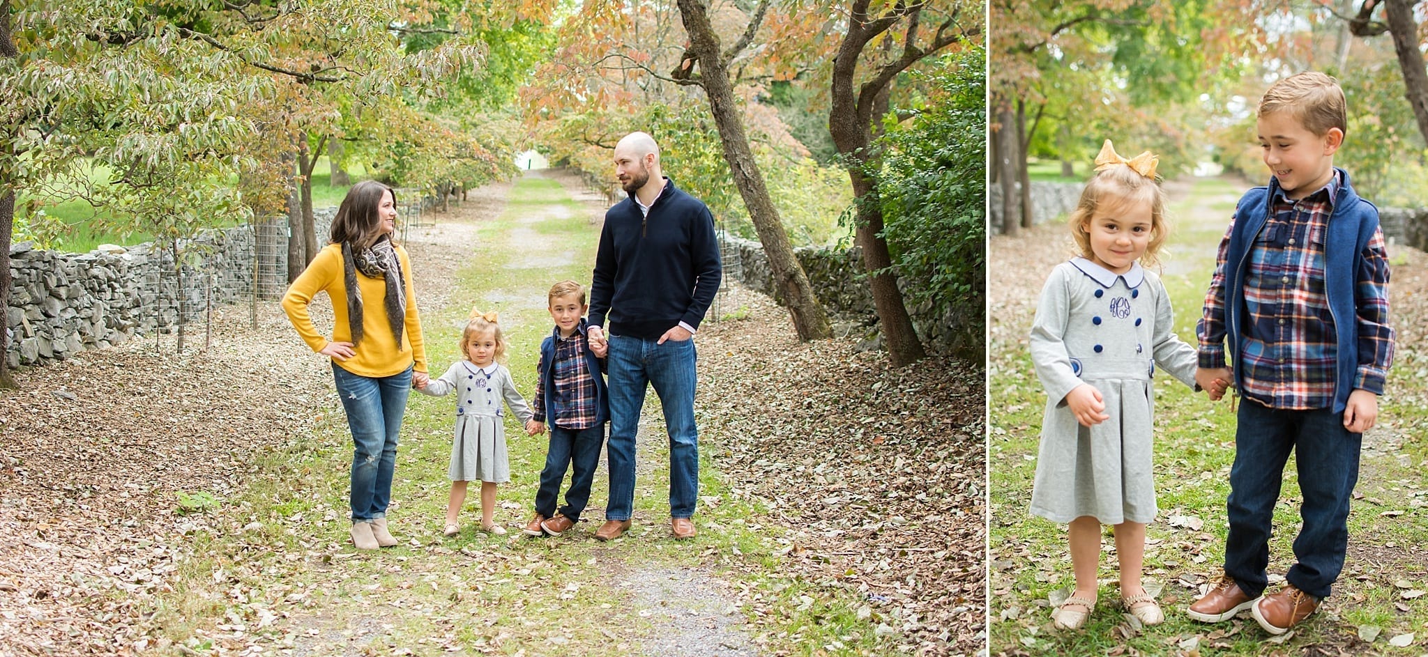 Virginia family photographer session at Blandy Experimental Farm with K. Dowler Photography