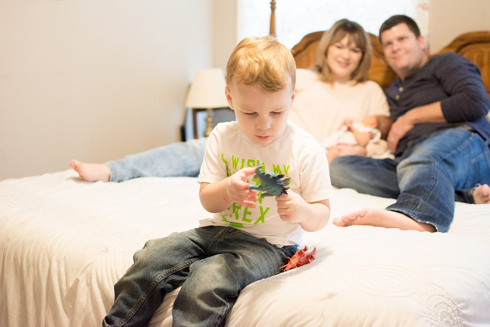 in home lifestyle newborn session