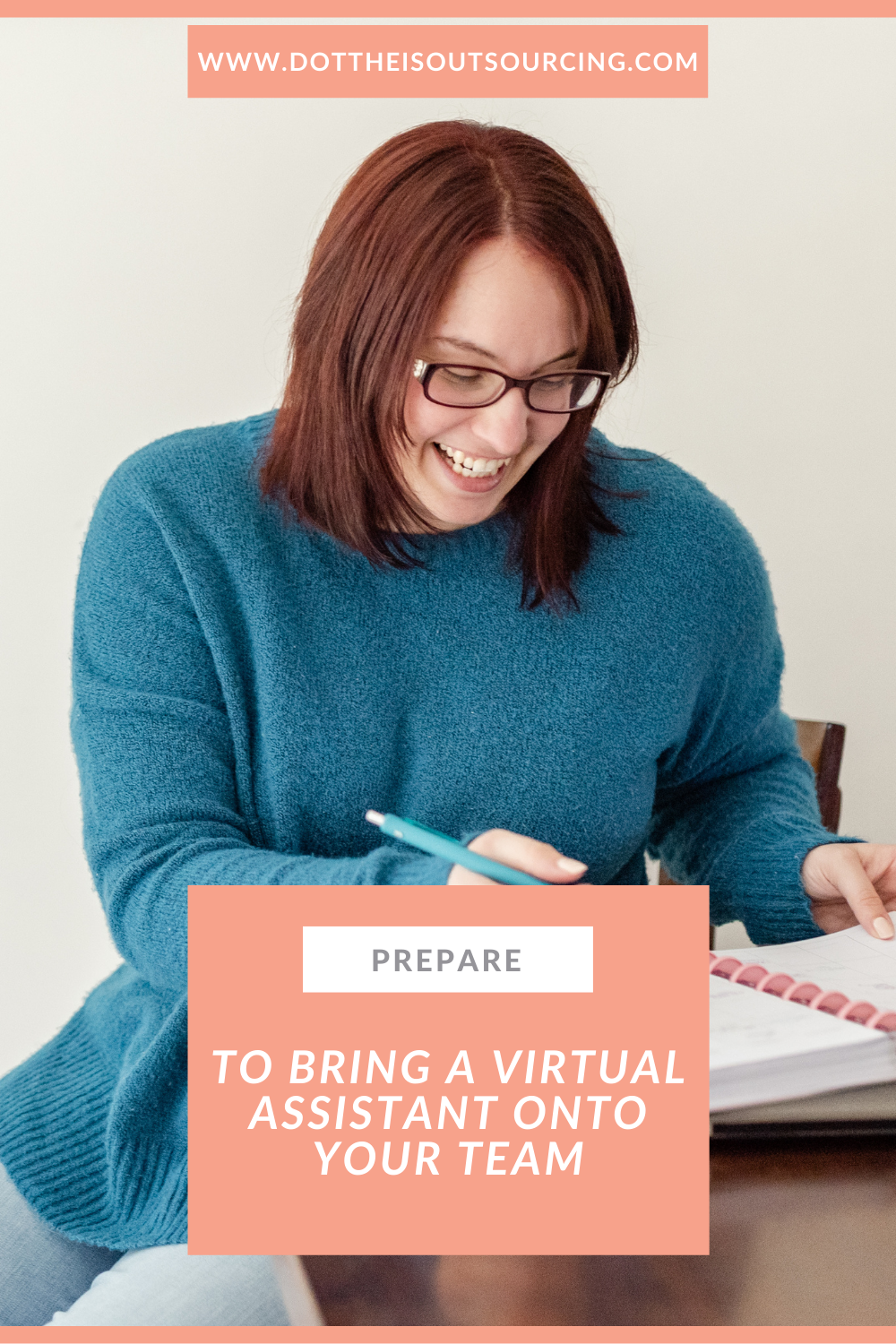 How to Prepare to Bring a Virtual Assistant onto Your Team from business educator Kristina Dowler of Dot the I's Outsourcing